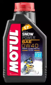 Купить запчасть MOTUL - 105891 Моторное масло Motul Snowpower 4T 0w-40 1л