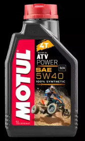 Купить запчасть MOTUL - 105897 Моторное масло Motul ATV Power 4T 5W-40 1л