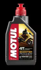 Купить запчасть MOTUL - 105936 Моторное масло Motul Scooter Power 4T MB 10W-30 1л