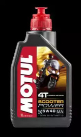 Купить запчасть MOTUL - 105958 Моторное масло Motul Scooter Power 4T MA 5W-40 1л