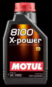 Купить запчасть MOTUL - 106142 Моторное масло Motul 8100 X-Power 10w-60 1л