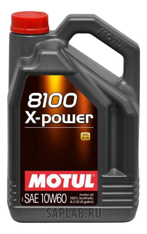 Купить запчасть MOTUL - 106143 Моторное масло Motul 8100 X-Power 10W-60 4л