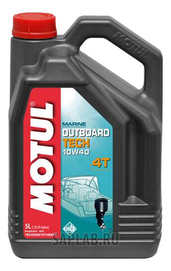 Купить запчасть MOTUL - 106354 Моторное масло Motul Outboard Tech 4T 10W-40 5л