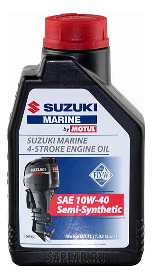 Купить запчасть MOTUL - 106355 Suzuki Marine 4T 10W-40 1л