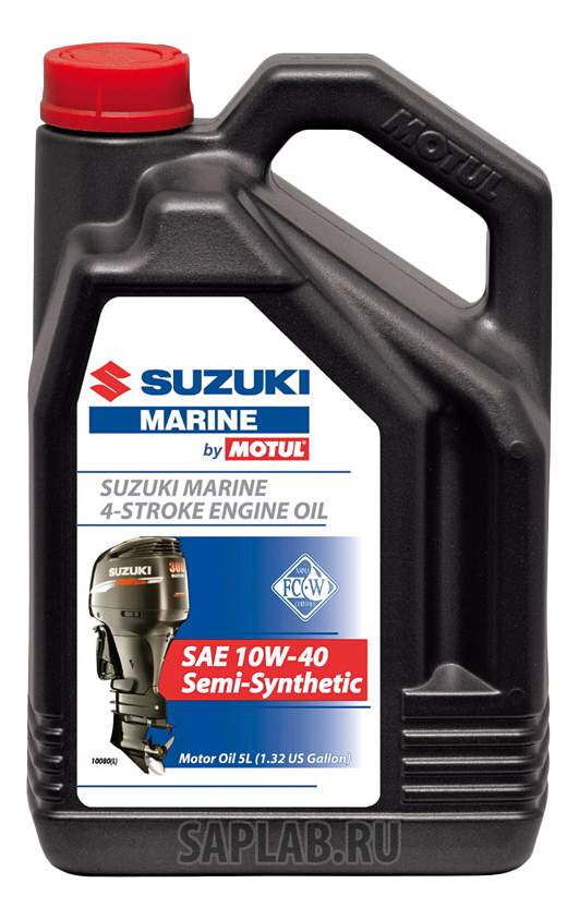 Купить запчасть MOTUL - 106356 Моторное масло Motul Suzuki Marine 4T 10W-40 5л