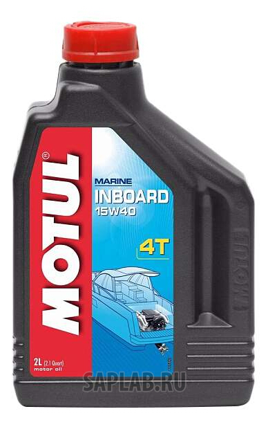 Купить запчасть MOTUL - 106363 Моторное масло Motul Inboard 4T 15W-40 2л