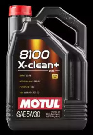 Купить запчасть MOTUL - 106377 Моторное масло Motul 8100 X-clean + 5w-30 5л