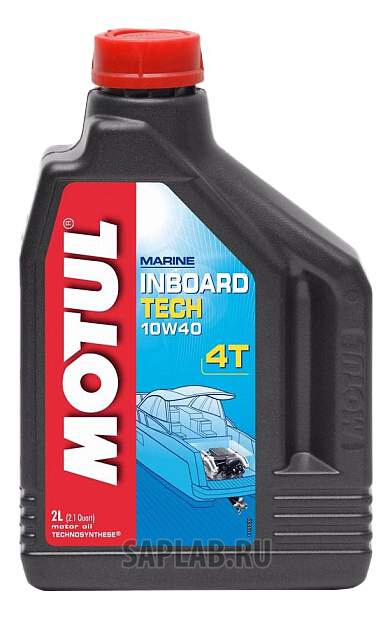 Купить запчасть MOTUL - 106417 Моторное масло Motul Inboard Tech 4T 10W-40 2л