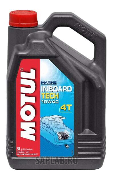 Купить запчасть MOTUL - 106419 Моторное масло Motul Inboard Tech 4T 10W-40 5л