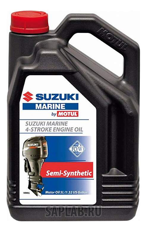 Купить запчасть MOTUL - 106450 Моторное масло Motul Suzuki Marine 4T 10W-30 5л