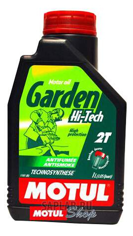 Купить запчасть MOTUL - 106608 Моторное масло Motul Garden 2T Hi-Tech 15w-40 1л