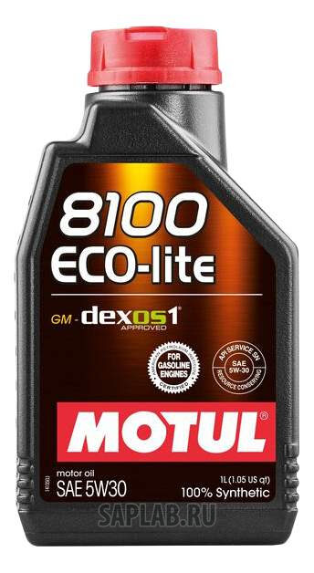 Купить запчасть MOTUL - 107250 Моторное масло Motul 8100 Eco-lite 5W-30 1л