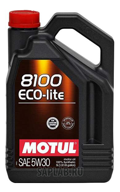 Купить запчасть MOTUL - 107252 Моторное масло Motul 8100 Eco-lite 5W-30 5л