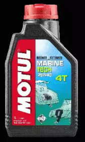 Купить запчасть MOTUL - 107757 Моторное масло Motul Marine Tech 4T 25W-40 1л