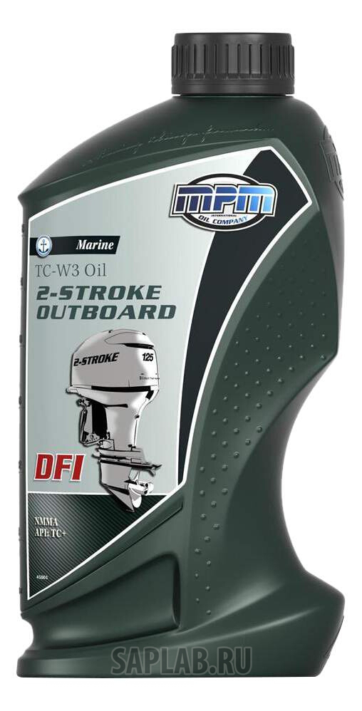 Купить запчасть MPM OIL - 45001 Моторное масло МРМ Oil Marine 2-Stroke Outboard Oi DFI TC-W3 5W-40 1л