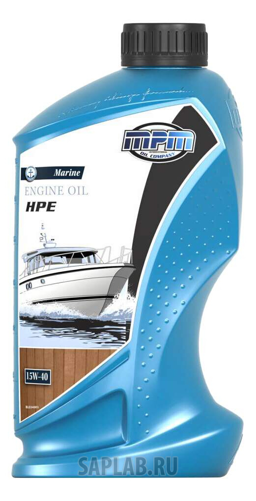 Купить запчасть MPM OIL - BL034001 Моторное масло МРМ Oil Marine Engine Oil HPE 15W-40 1л