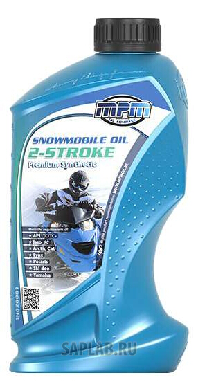 Купить запчасть MPM OIL - SN020001 Моторное масло МРМ Oil Snowmobile Oil 2-Stroke Premium Synthetic 10W-40 1л