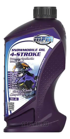 Купить запчасть MPM OIL - SN030001 Моторное масло МРМ Oil Snowmobile Oil 4-Stroke Ester Based 0W-40 1л