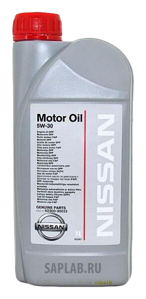 Купить запчасть NISSAN - KE90099933 Моторное масло Nissan Fully synthetic SAE 5w-30 1л