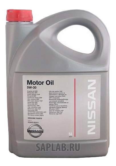 Купить запчасть NISSAN - KE90099943 Моторное масло Nissan Fully synthetic 5W-30 5л