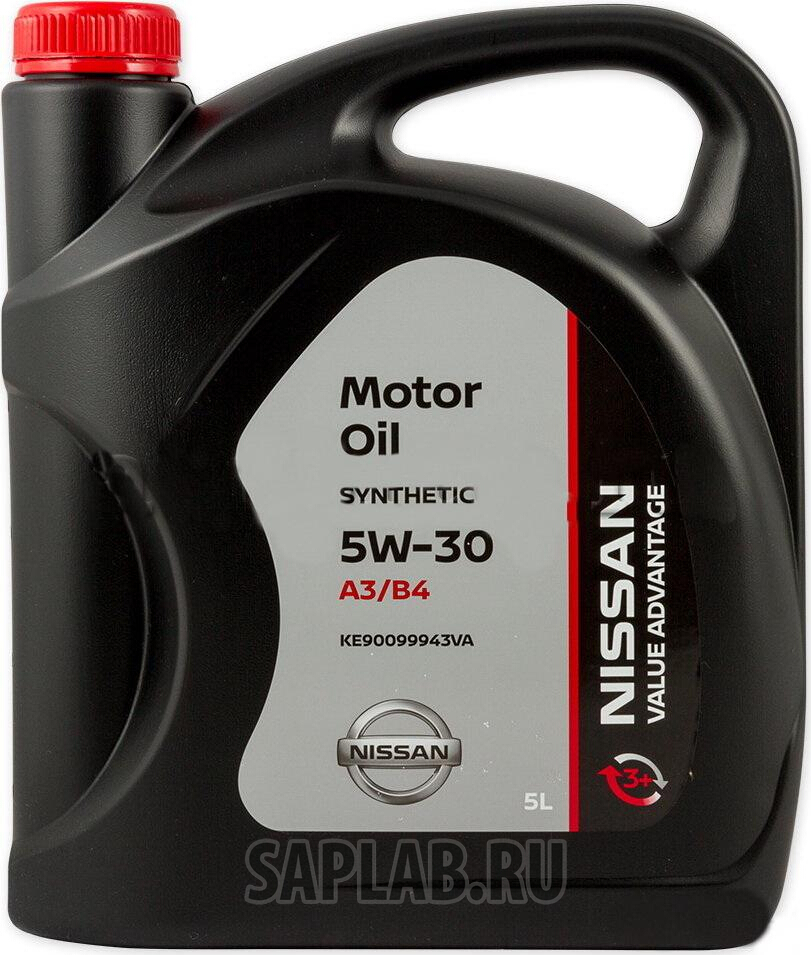 Купить запчасть NISSAN - KE90099943VA Моторное масло Nissan Value advantage 3+ 5W-30 5л