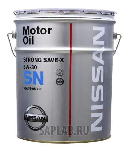 Купить запчасть NISSAN - KLAN305302 Моторное масло Nissan Strong Save X 5W-30 20л