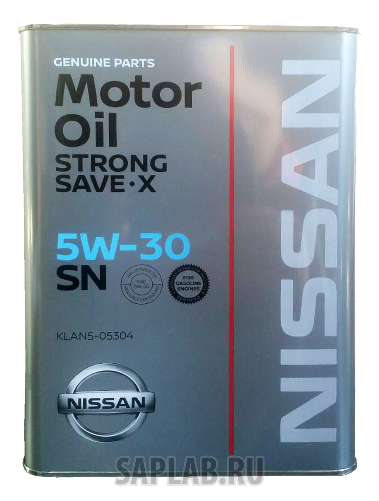 Купить запчасть NISSAN - KLAN505304 Моторное масло Nissan SN Strong Save X SAE 5W-30 4л