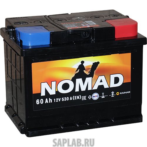 Купить запчасть  NOMAD - 060133201021109110LЧЧ Аккумулятор легковой «NOMAD» 60 Ач о/п