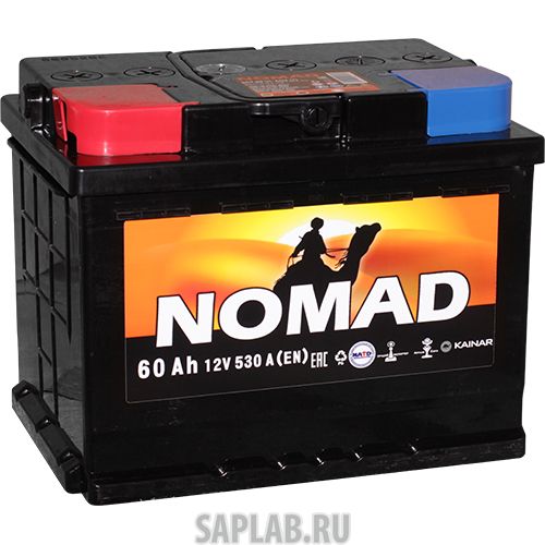 Купить запчасть  NOMAD - 060133201021109110RЧЧ Аккумулятор легковой «NOMAD» 60 Ач п/п