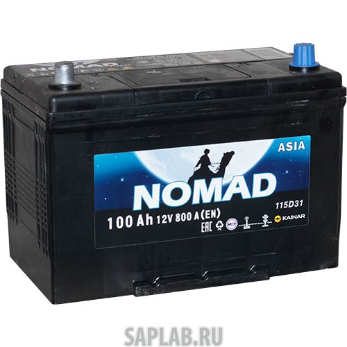 Купить запчасть  NOMAD - 090183601003109110RЧЧ Аккумулятор легковой «NOMAD» Asia 100 Ач п/п