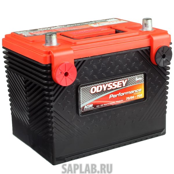 Купить запчасть  ODYSSEY - 7586705 Аккумулятор Odyssey 75/86-705 12В 49Ач 708CCA 241x179x203 мм Прямая (+-)