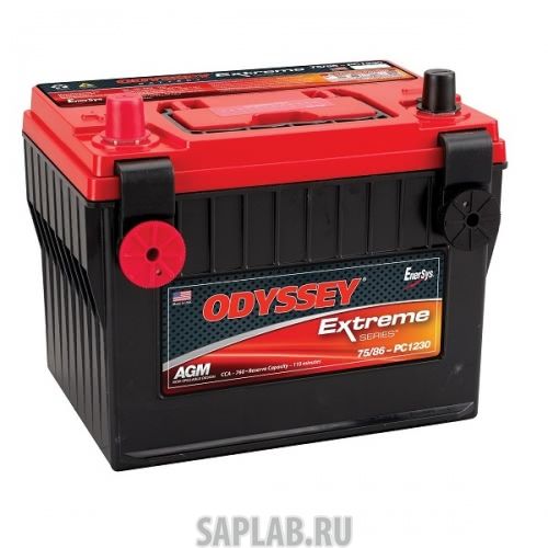 Купить запчасть  ODYSSEY - PC12307586 Аккумулятор Odyssey PC1230-75/86 12В 55Ач 760CCA 240,3x179,8x201,2 мм Прямая (+-)