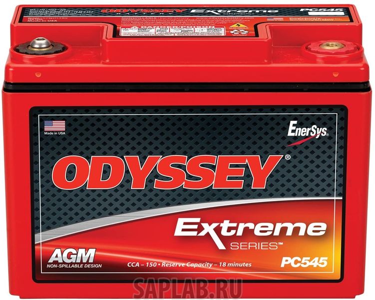 Купить запчасть  ODYSSEY - PC545MJ Аккумулятор Odyssey PC545MJ 12В 13Ач 150CCA 118x86x131 мм Обратная (-+)