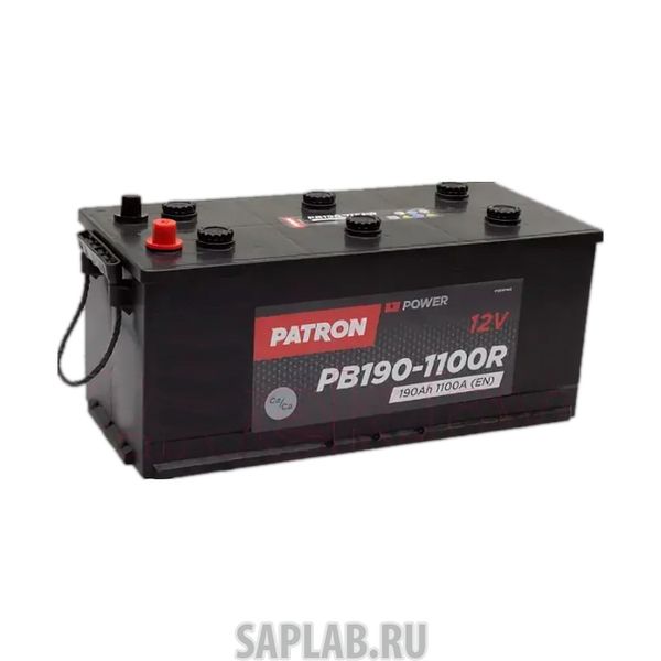 Купить запчасть  PATRON - PB1901100R Аккумулятор PATRON POWER 12V 190AH 1100A ETN 4(R+) B3 513x223x223mm 43kg