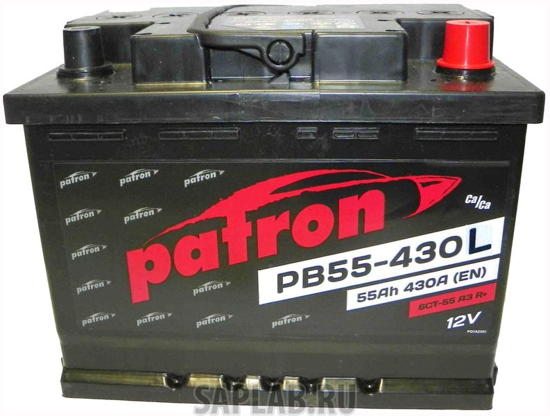 Купить запчасть  PATRON - PB55430L Аккумулятор автомобильный PATRON PB55430L 55 Ач