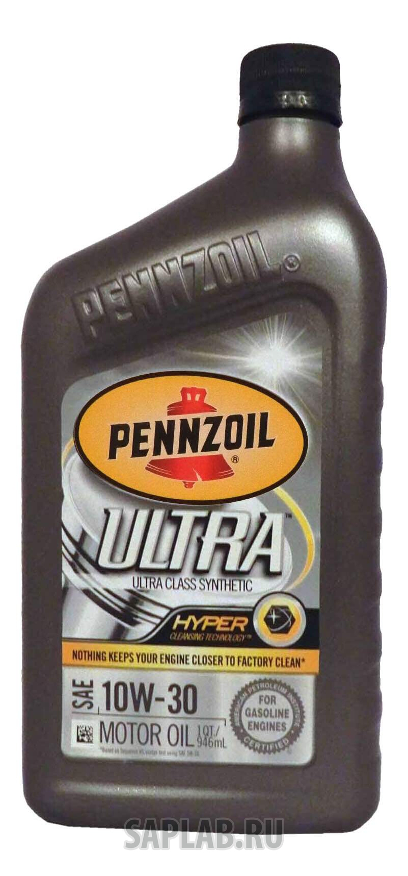 Купить запчасть PENNZOIL - 550020193 Моторное масло Pennzoil Ultra SAE 10W-30 0,946л