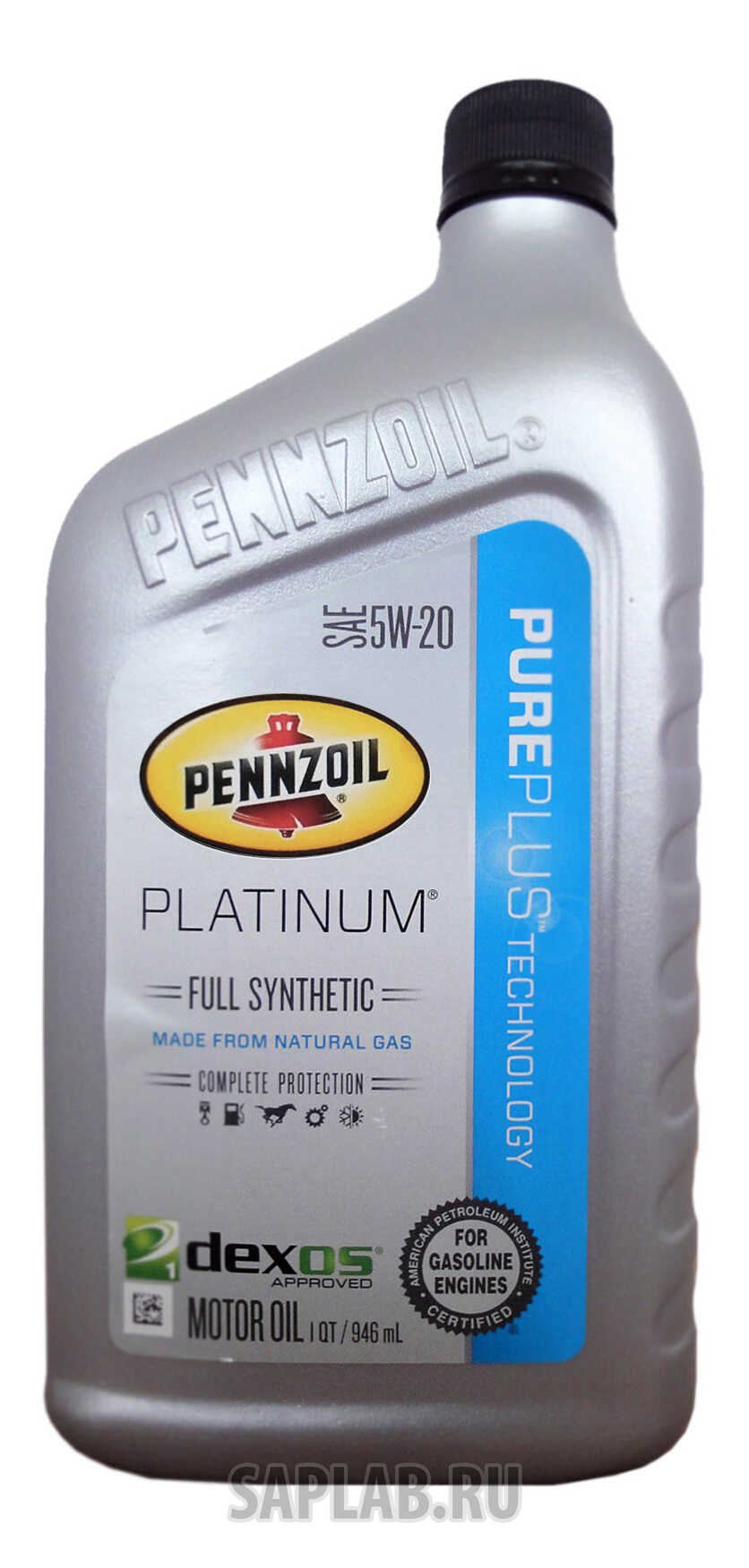 Купить запчасть PENNZOIL - 550022686 Моторное масло Pennzoil Platinum 5w-20 0,946л