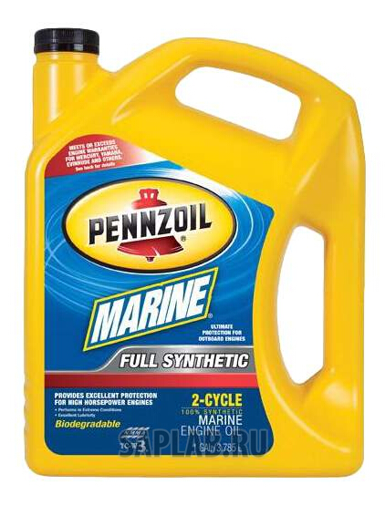 Купить запчасть PENNZOIL - 550022726 Моторное масло Pennzoil Marine Full Synthetic 2-Cycle 5W-20 3,785л