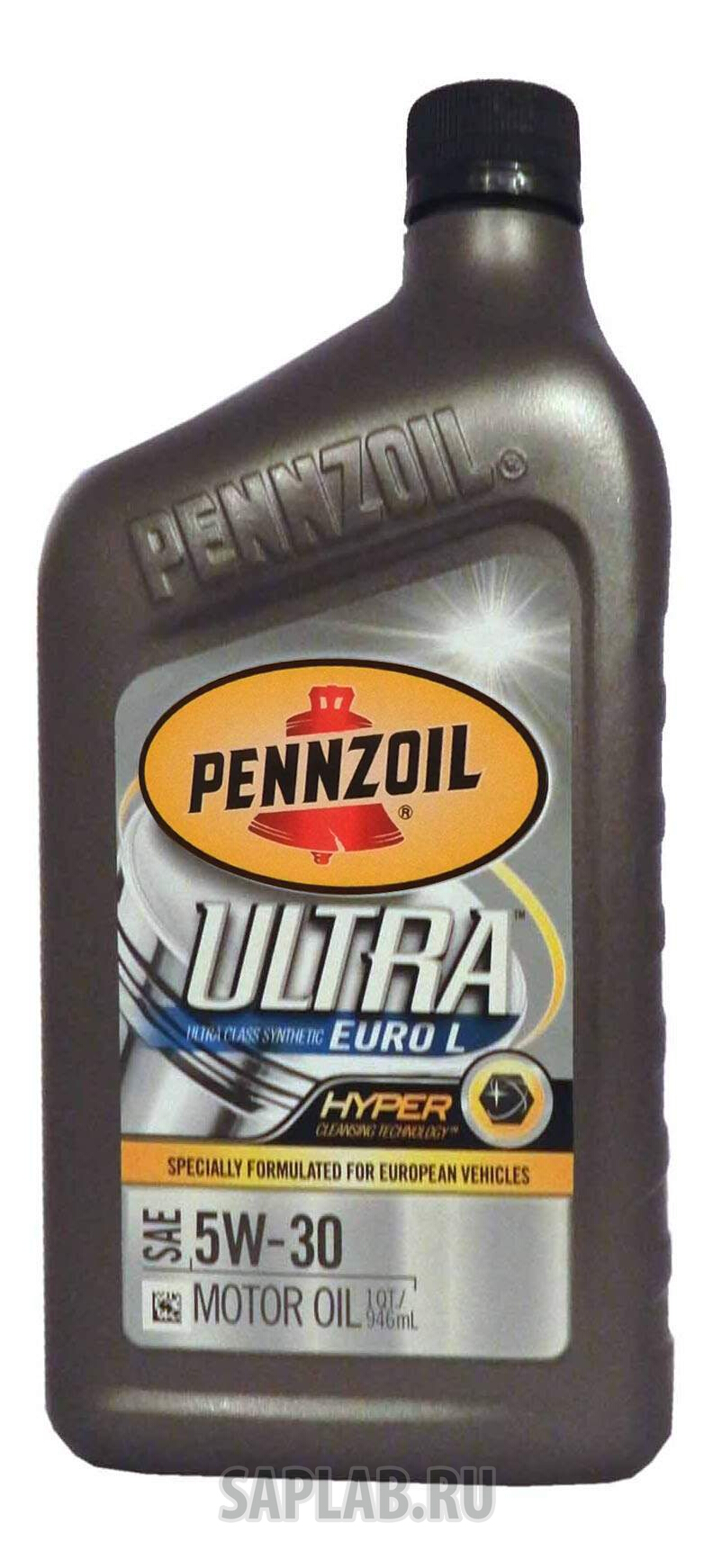 Купить запчасть PENNZOIL - 550023013 Моторное масло Pennzoil Ultra Euro L SAE 5W-30 0,946л