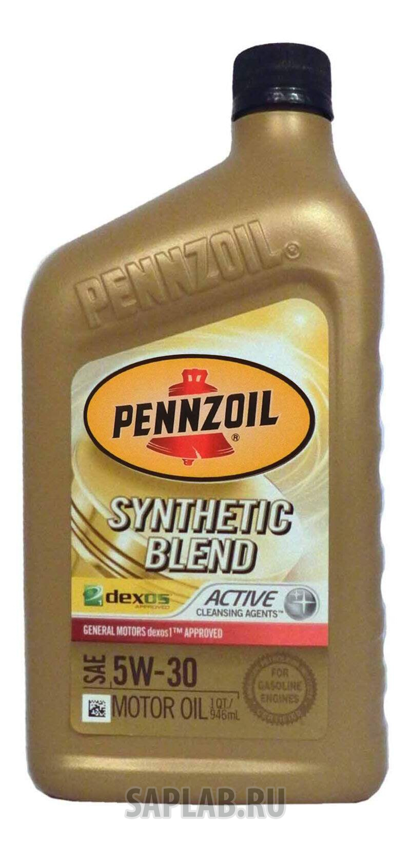 Купить запчасть PENNZOIL - 550030872 Моторное масло Pennzoil Synthetic Blend SAE 5W-30 0,946л