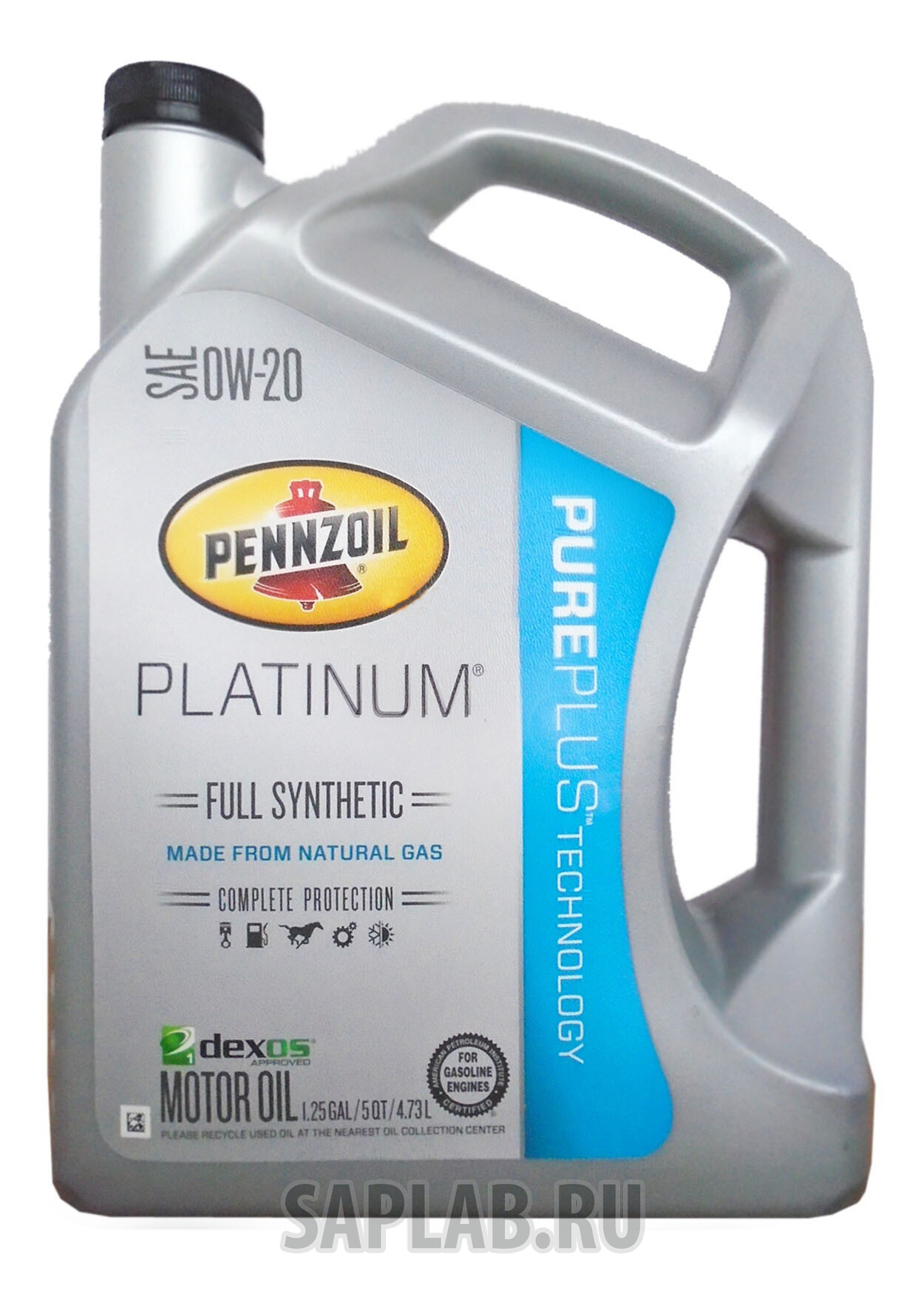 Купить запчасть PENNZOIL - 550038111 Моторное масло Pennzoil Platinum 0w-20 4,73л