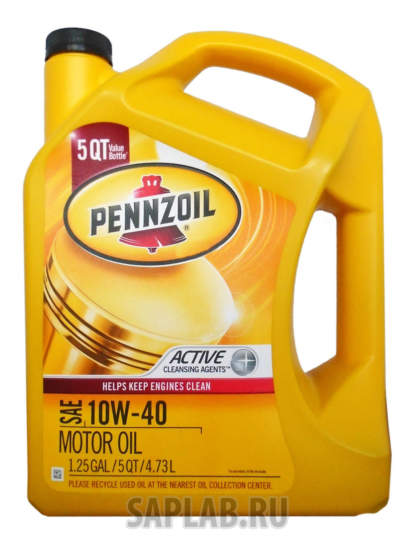 Купить запчасть PENNZOIL - 550038291 Моторное масло Pennzoil Active SAE 10W-40 4,73л