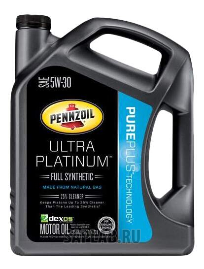 Купить запчасть PENNZOIL - 550038320 Моторное масло Pennzoil Ultra Platinum Full Synthetic Motor Oil 5W-30 4,73л