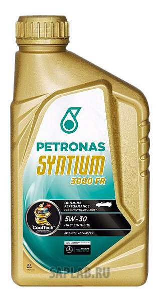 Купить запчасть PETRONAS - 18071619 Моторное масло Petronas Syntium 3000 FR 5W-30 1л