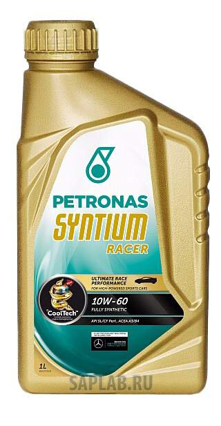 Купить запчасть PETRONAS - 18081619 Моторное масло Petronas Syntium Racer 10W-60 1л