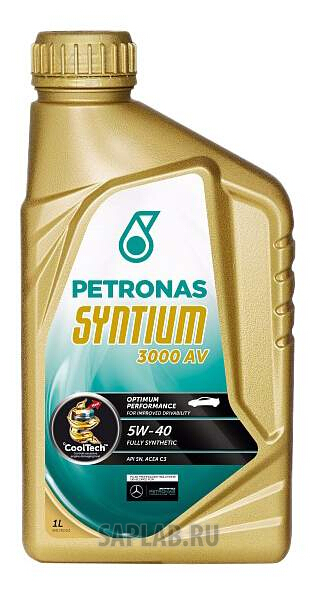 Купить запчасть PETRONAS - 18281619 Моторное масло Petronas Syntium 3000 AV 5W-40 1л