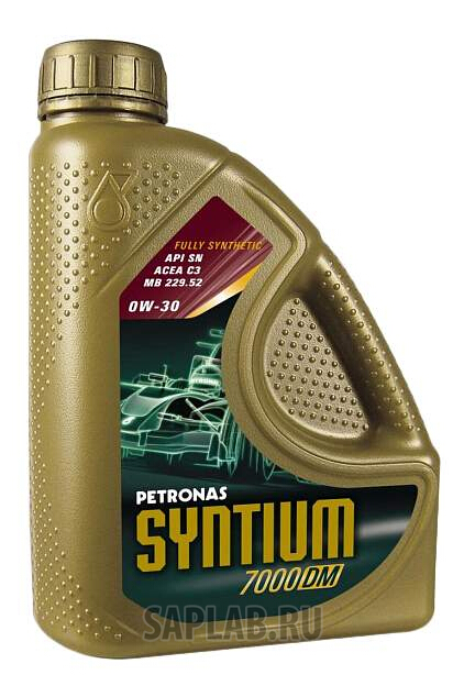 Купить запчасть PETRONAS - 18341616 Моторное масло Petronas Syntium 7000 DM sae 0W-30 1л