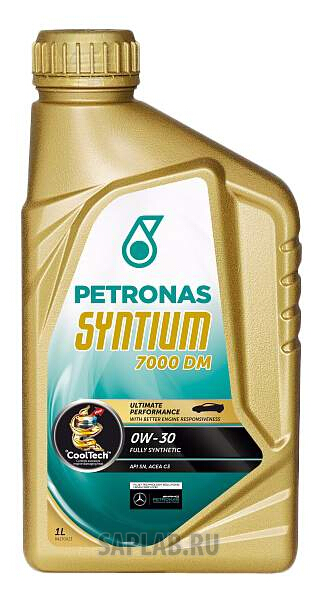 Купить запчасть PETRONAS - 18341619 Моторное масло Petronas Syntium 7000 DM 0W-30 1л