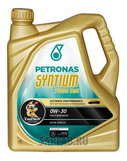 Купить запчасть PETRONAS - 18344019 Моторное масло Petronas Syntium 7000 DM 0W-30 4л