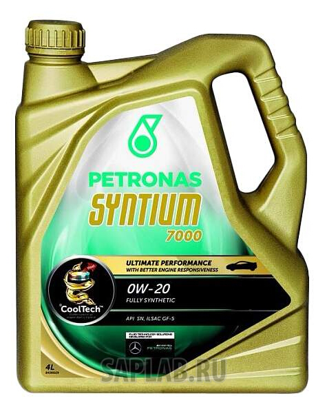 Купить запчасть PETRONAS - 18364019 Моторное масло Petronas Syntium 7000 SAE 0W-20 4л